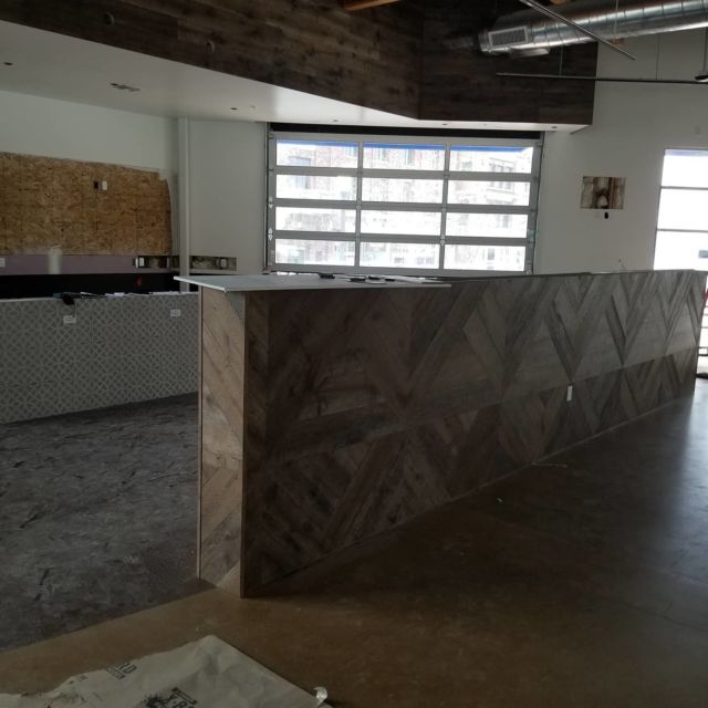 Sets construction coming along nicely canno wait to have a beer or three here with friends